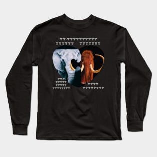 De-Extinction Wooly Mammoth Long Sleeve T-Shirt